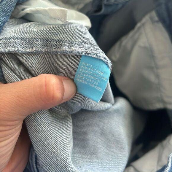 J. McLaughlin Womens Straight Leg Jeans Size 6 Stretch Blue Classic Americana - Picture 7 of 11